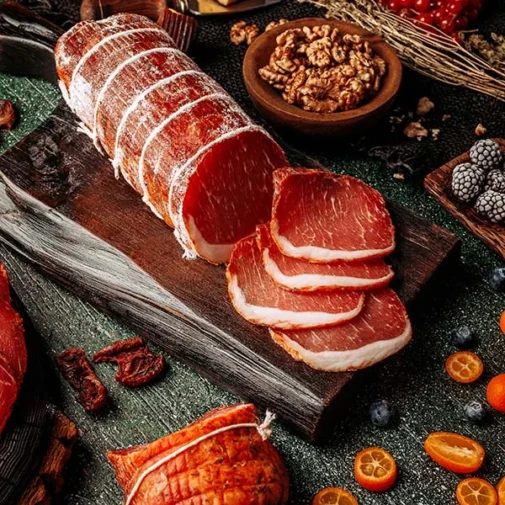 Pastramă crud-uscată | Свиная сыровяленая пастрома